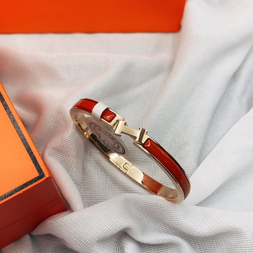 ¡®Twinkle jewelry¡¯CLASSIC HM CLIC RED 8MM ENAMEL BRACELET
