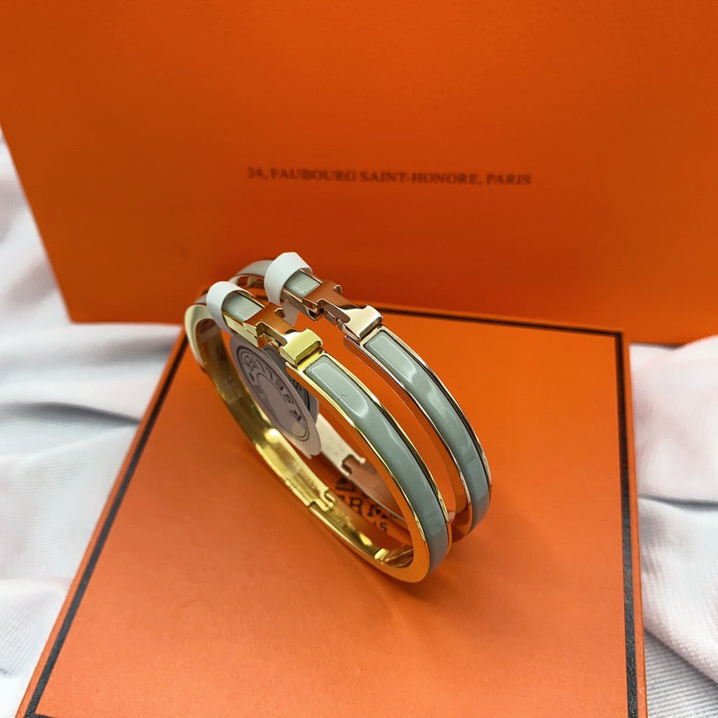 ¡®Twinkle jewelry¡¯CLASSIC HM CLIC GREEN 8MM ENAMEL BRACELET
