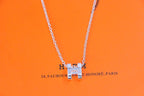 ¡®Twinkle jewelry¡¯HM NECKLACE H LETTER OVAL SERIES