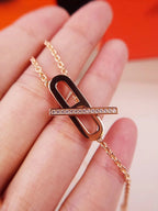 ¡®Twinkle jewelry¡¯HM FIRE PIG NOSE NECKLACE TRENDY STREET
