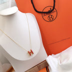 ¡®Twinkle jewelry¡¯HM CLIC RED ENAMEL GOLD NECKLACE