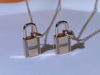 ¡®Twinkle jewelry¡¯HM ADVANCED NICHE LOCK HEAD NECKLACE DIAMONDS
