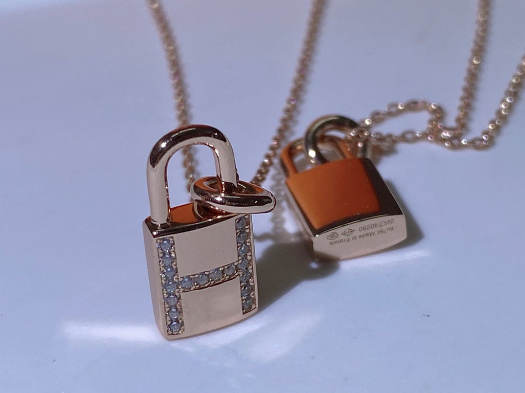 ¡®Twinkle jewelry¡¯HM ADVANCED NICHE LOCK HEAD NECKLACE DIAMONDS