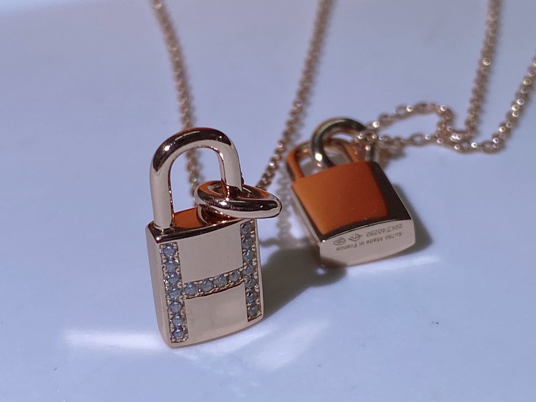 ¡®Twinkle jewelry¡¯HM ADVANCED NICHE LOCK HEAD NECKLACE DIAMONDS