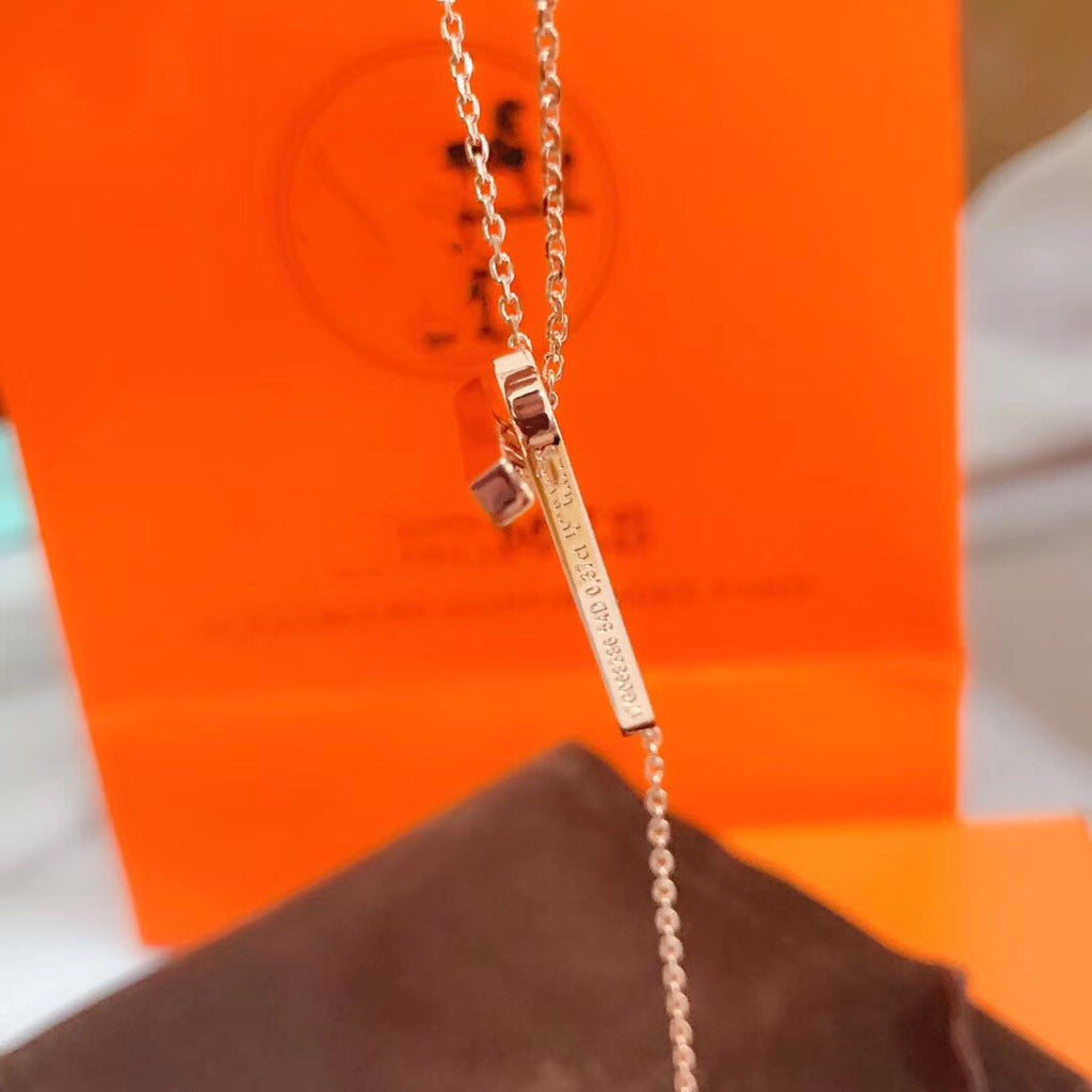 ¡®Twinkle jewelry¡¯HM NECKLACE PLATINUM ROSE GOLD DIAMOND