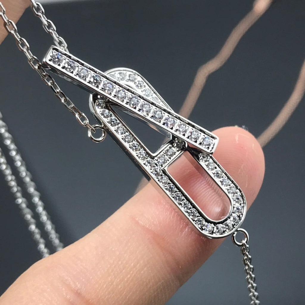 ¡®Twinkle jewelry¡¯HM NECKLACE PLATINUM ROSE GOLD DIAMOND