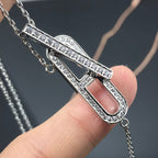 ¡®Twinkle jewelry¡¯HM NECKLACE PLATINUM ROSE GOLD DIAMOND