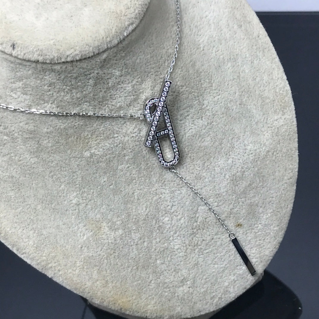 ¡®Twinkle jewelry¡¯HM NECKLACE PLATINUM ROSE GOLD DIAMOND