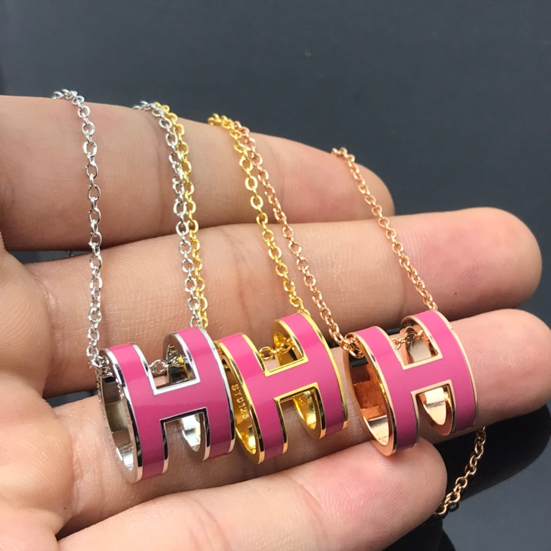 ¡®Twinkle jewelry¡¯H NECKLACE PINK