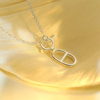 ¡®Twinkle jewelry¡¯HM CHAINE D'ANCRE PENDANT NECKLACE STERLING SILVER
