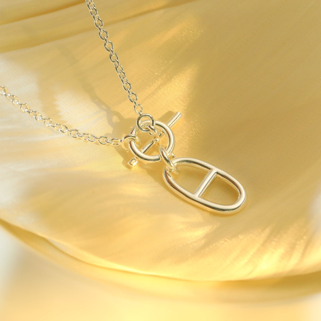 ¡®Twinkle jewelry¡¯HM CHAINE D'ANCRE PENDANT NECKLACE STERLING SILVER