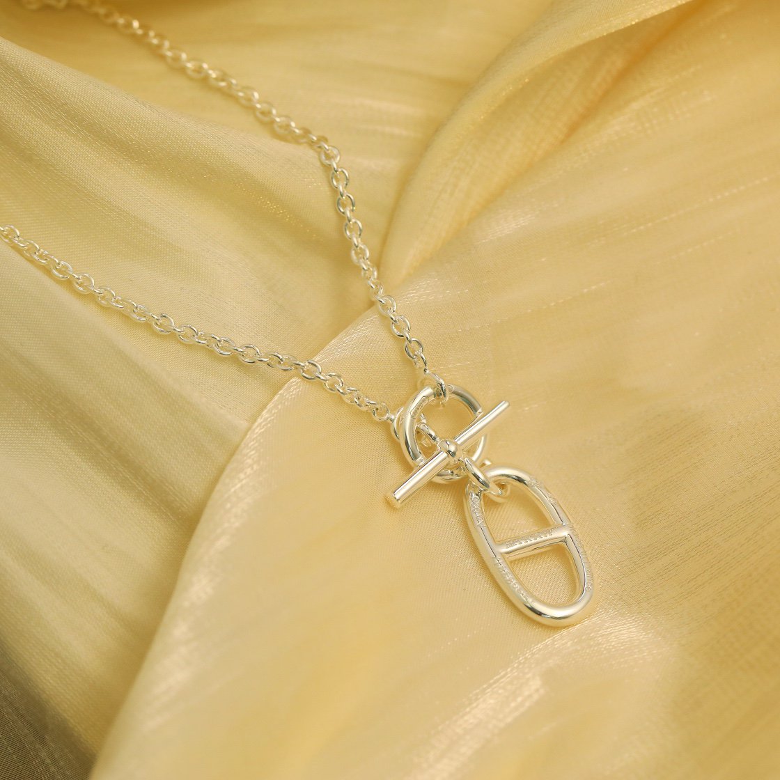 ¡®Twinkle jewelry¡¯HM CHAINE D'ANCRE PENDANT NECKLACE STERLING SILVER