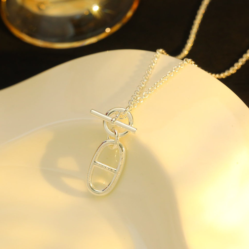¡®Twinkle jewelry¡¯HM CHAINE D'ANCRE PENDANT NECKLACE STERLING SILVER
