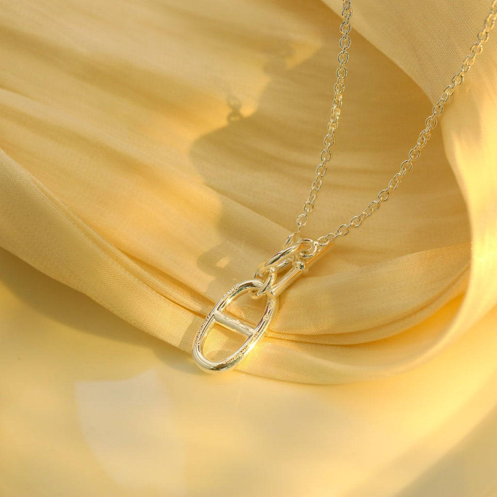 ¡®Twinkle jewelry¡¯HM CHAINE D'ANCRE PENDANT NECKLACE STERLING SILVER