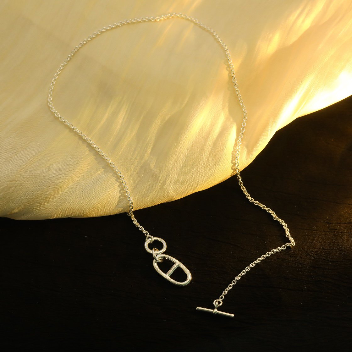 ¡®Twinkle jewelry¡¯HM CHAINE D'ANCRE PENDANT NECKLACE STERLING SILVER