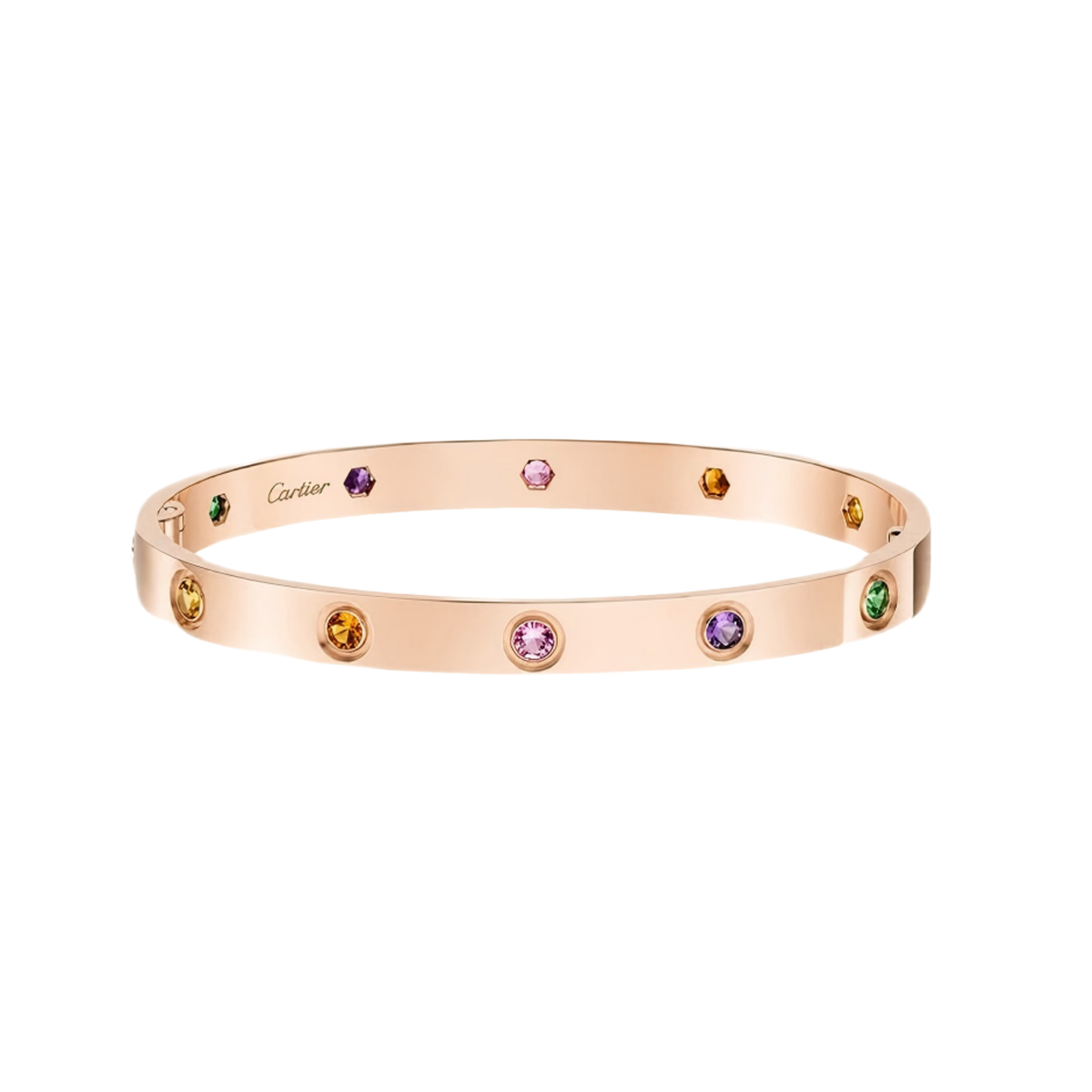 [Twinkle JURI]2026 RAINBOW LOVE BRACELET 6.1MM  10 DIAMONDS