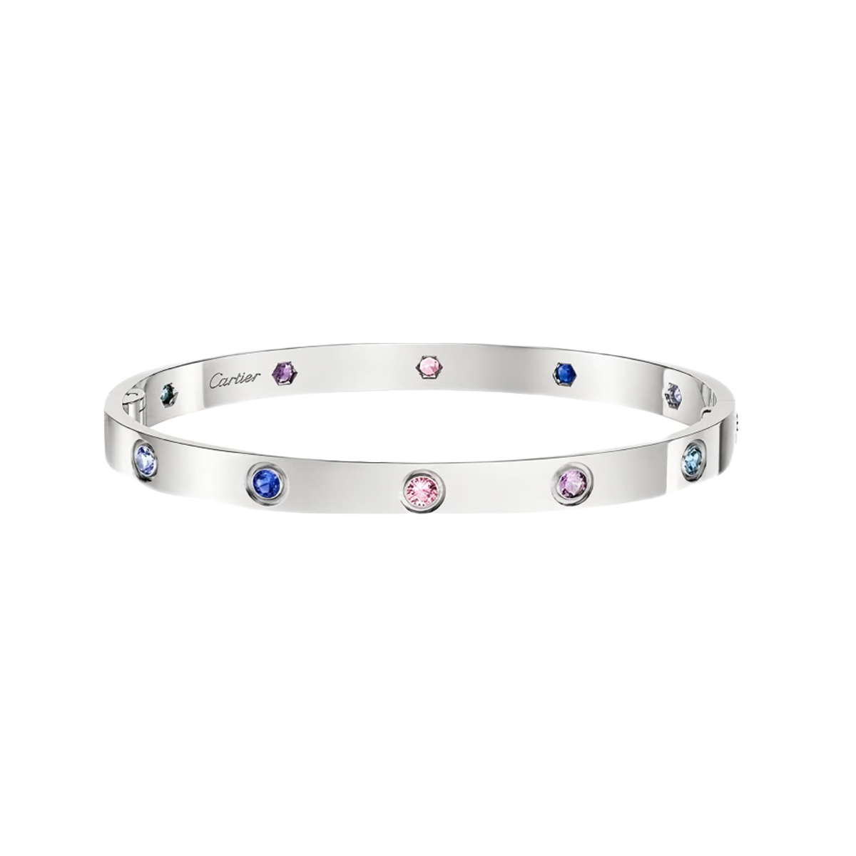 [Twinkle JURI]2026 RAINBOW LOVE BRACELET 6.1MM  10 DIAMONDS