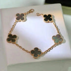 [Twinkle jewelry]New CLOVER 5 MOTIF GRAY MOP BRACELET COLLECTION