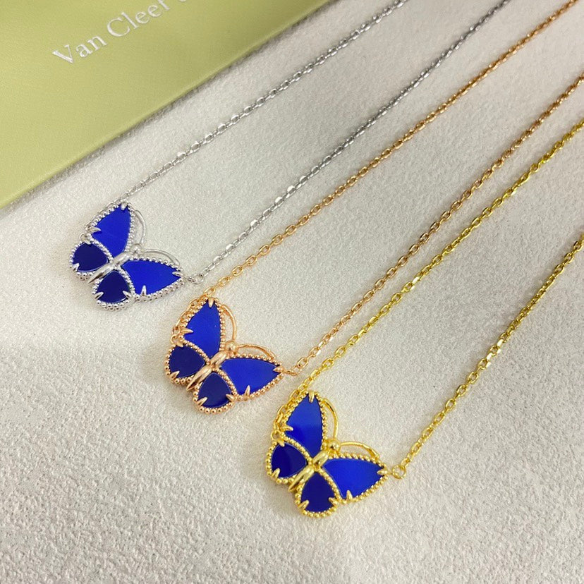 [Twinkle JURI] 2026 NEW LUCKY BUTTERFLY 1 MOTIFS NECKLACE