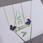 [Twinkle JURI] 2026 NEW LUCKY BUTTERFLY 1 MOTIFS NECKLACE