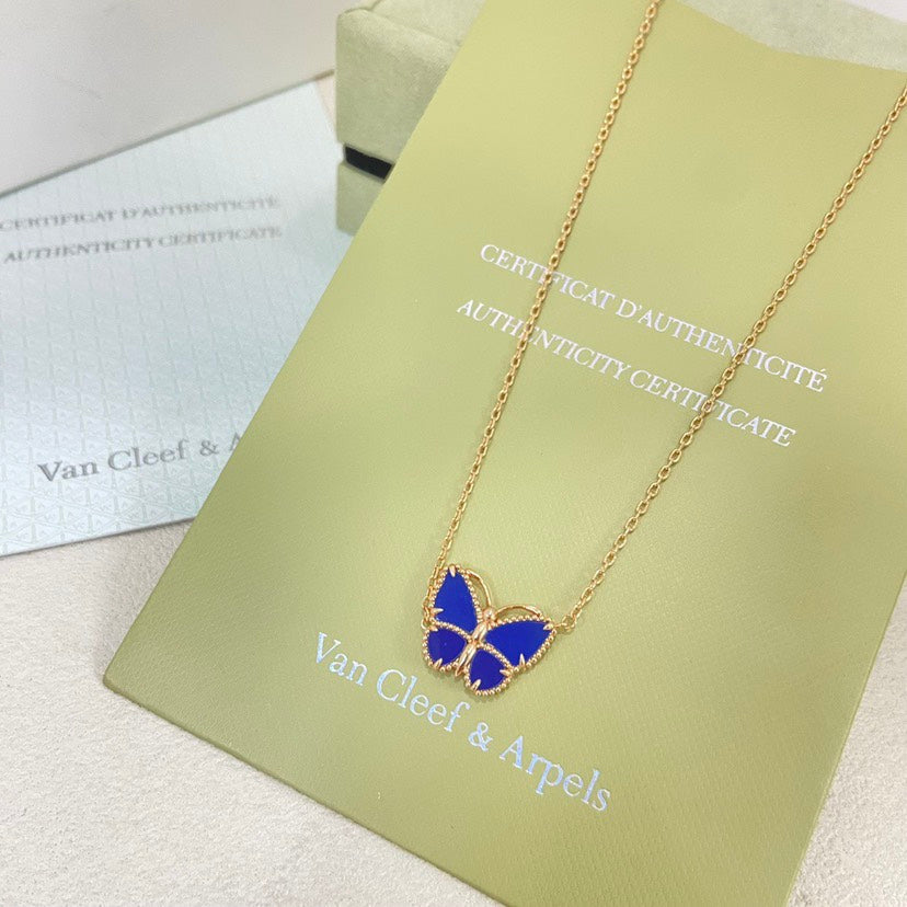 [Twinkle JURI] 2026 NEW LUCKY BUTTERFLY 1 MOTIFS NECKLACE