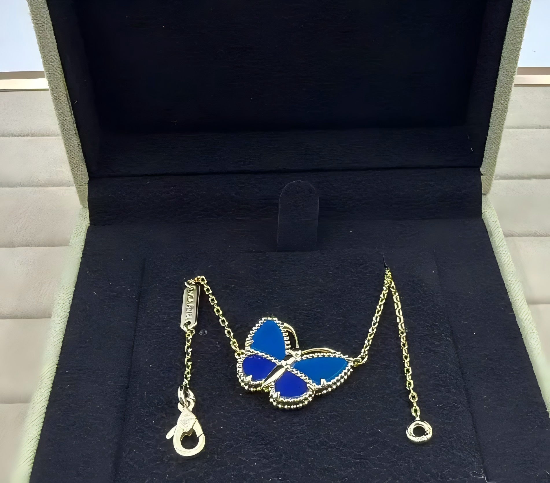 [Twinkle JURI] 2026 NEW LUCKY BUTTERFLY 1 MOTIFS NECKLACE