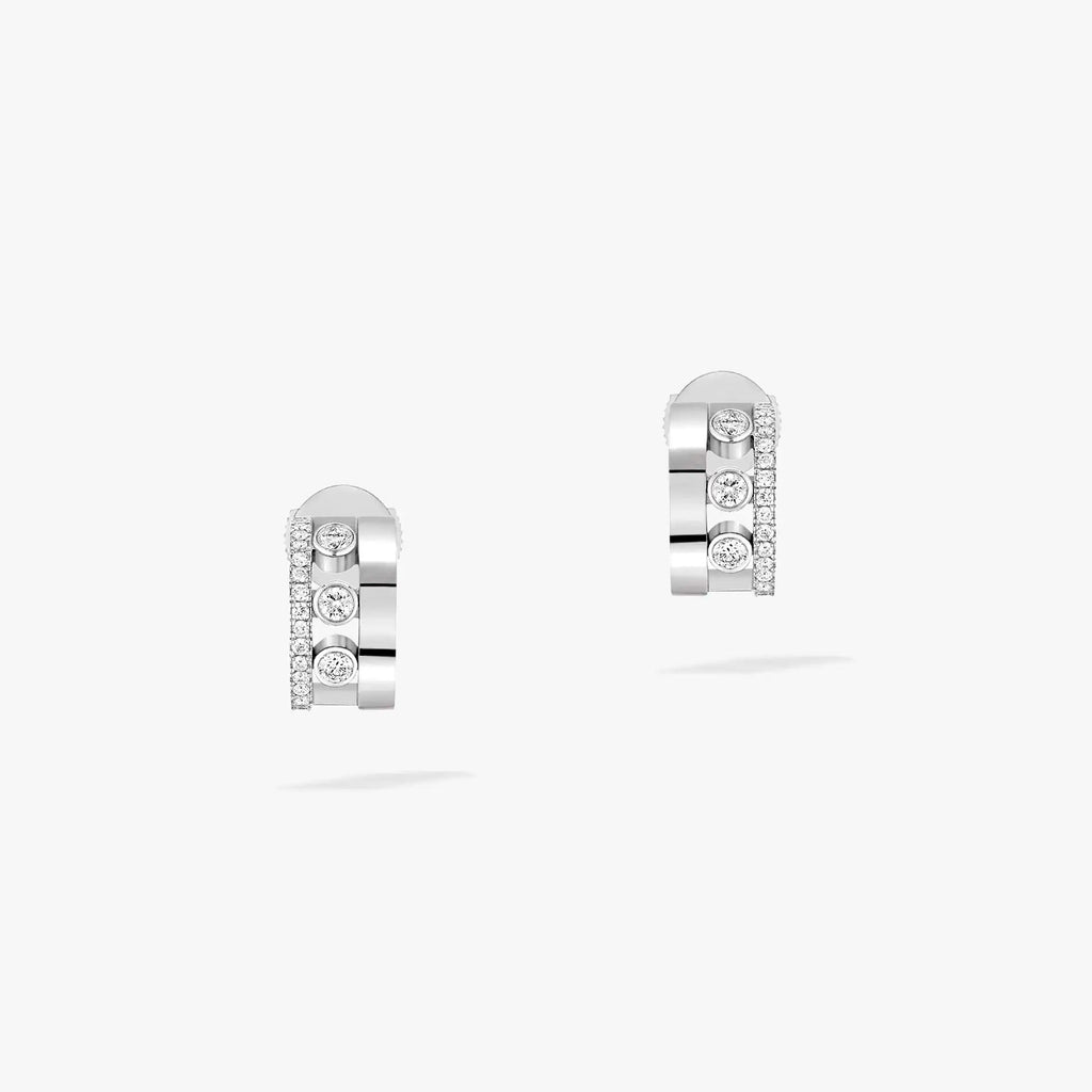 [Twinkle jewelrys]MOVE ROMANE EARRINGS DIAMOND