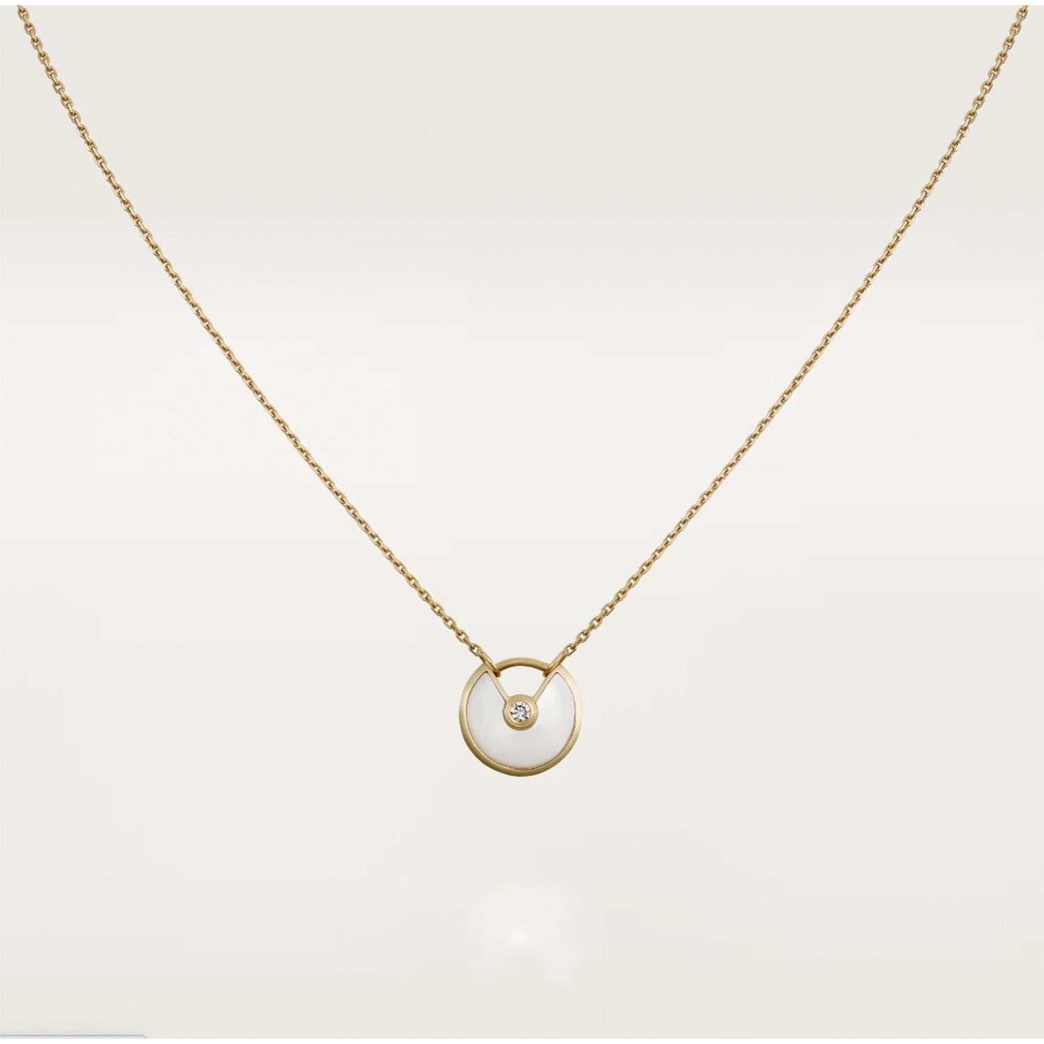 ¡®Twinkle jewelry¡¯AMULETTE ROSE GOLD MOP NECKLACE
