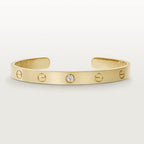 ¡®Twinkle jewelry¡¯LOVE BRACELET 6.1MM 1 DIAMOND OPEN CUFF