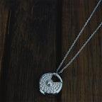 ¡®Twinkle jewelry¡¯AMULETTE SILVER FULL DIAMOND NECKLACE