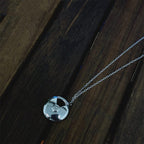 ¡®Twinkle jewelry¡¯AMULETTE SILVER FULL DIAMOND NECKLACE