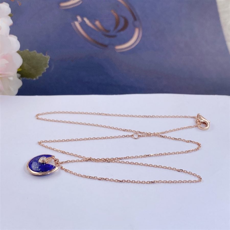 ¡®Twinkle jewelry¡¯AMULETTE ROSE GOLD AGATE NECKLACE