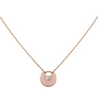 ¡®Twinkle jewelry¡¯AMULETTE ROSE GOLD PINK MOP NECKLACE