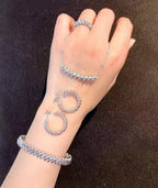 ¡®Twinkle jewelry¡¯CLASH SILVER BRACELET