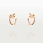 ¡®Twinkle jewelry¡¯JUSTE EARRINGS 12.75MM PINK GOLD DIAMOND