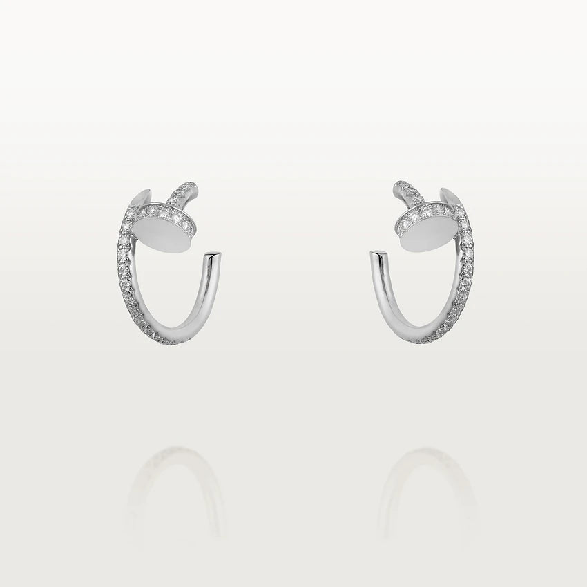¡®Twinkle jewelry¡¯JUSTE EARRINGS 12.75MM SILVER DIAMOND