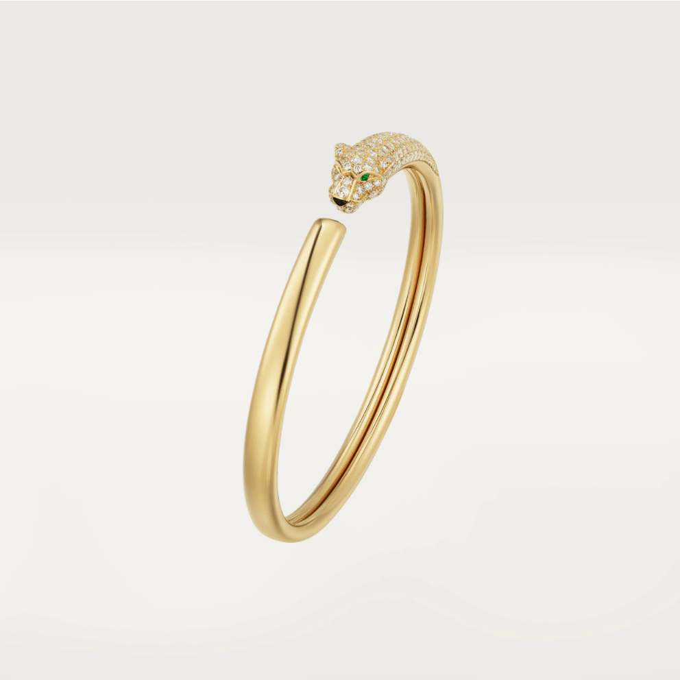 ¡®Twinkle jewelry¡¯PANTHERE GOLD DIAMOND OPEN BRACELET