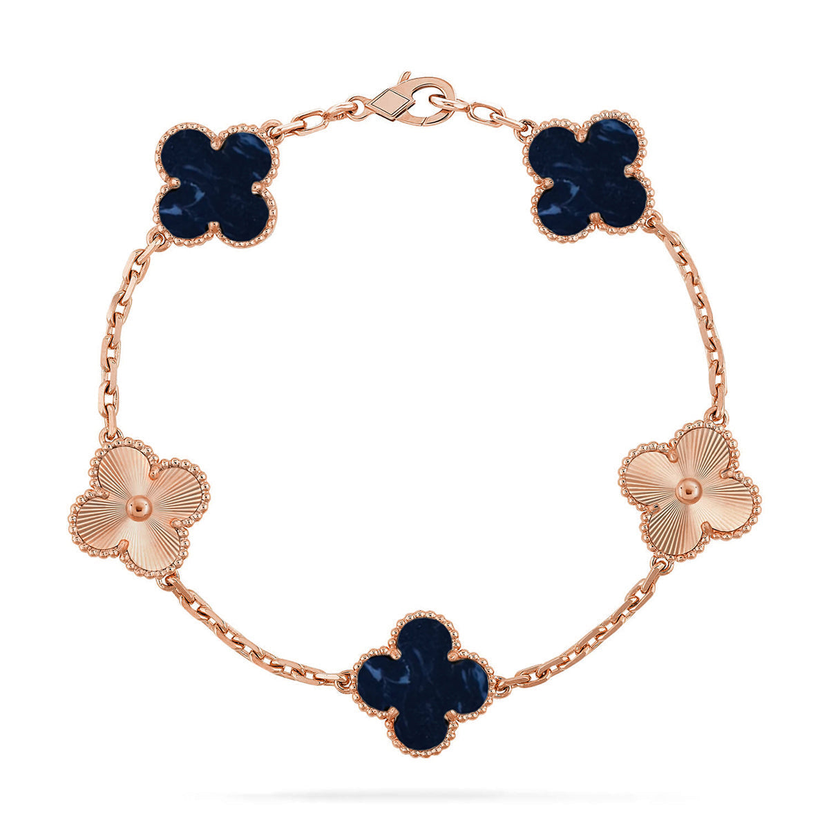 [Twinkle jewelry]New CLOVER 5 MOTIF PIETERSITE BRACELET COLLECTION