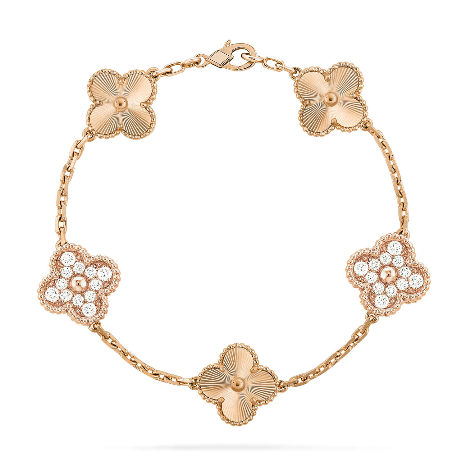 [Twinkle jewelry]New  CLOVER 5 MOTIF LASER BRACELET COLLECTION