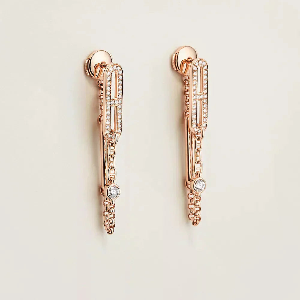 ¡®Twinkle jewelry¡¯CHAINE CHAOS DIAMOND DROP EARRINGS