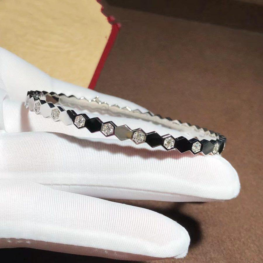 ¡®Twinkle jewelry¡¯BEE LOVE SILVER DIAMOND BRACELET