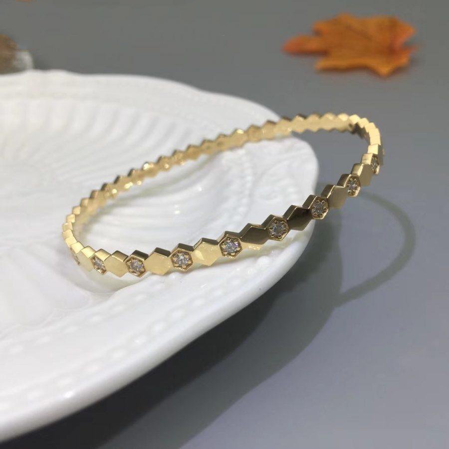 ¡®Twinkle jewelry¡¯BEE LOVE GOLD DIAMOND BRACELET