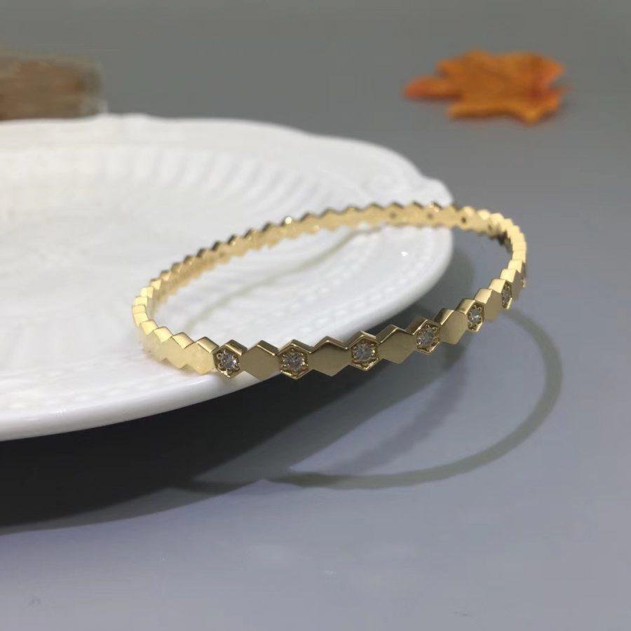 ¡®Twinkle jewelry¡¯BEE LOVE GOLD DIAMOND BRACELET