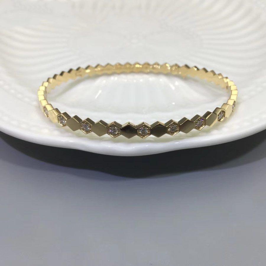 ¡®Twinkle jewelry¡¯BEE LOVE GOLD DIAMOND BRACELET