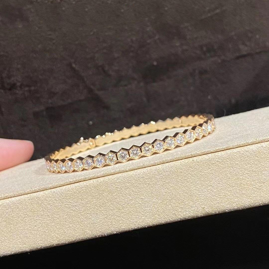 ¡®Twinkle jewelry¡¯BEE LOVE GOLD BRACELET FULL DIAMOND