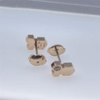 ¡®Twinkle jewelry¡¯BEE LOVE PINK GOLD DIAMOND EARRINGS