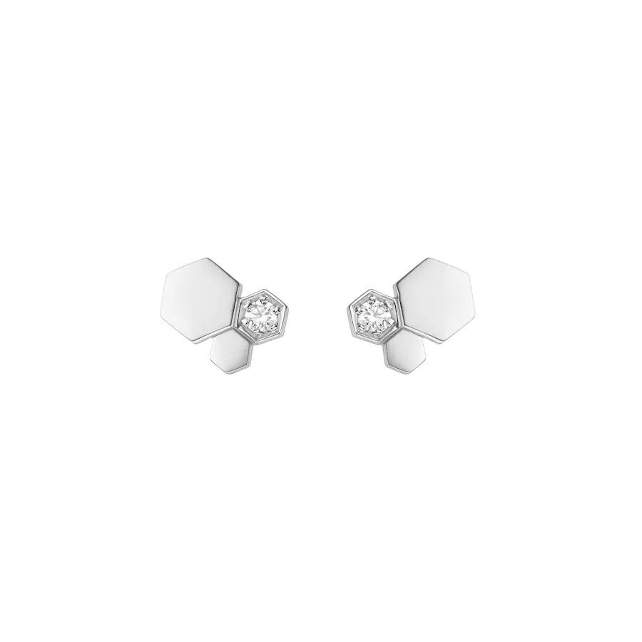 ¡®Twinkle jewelry¡¯BEE LOVE SILVER DIAMOND EARRINGS