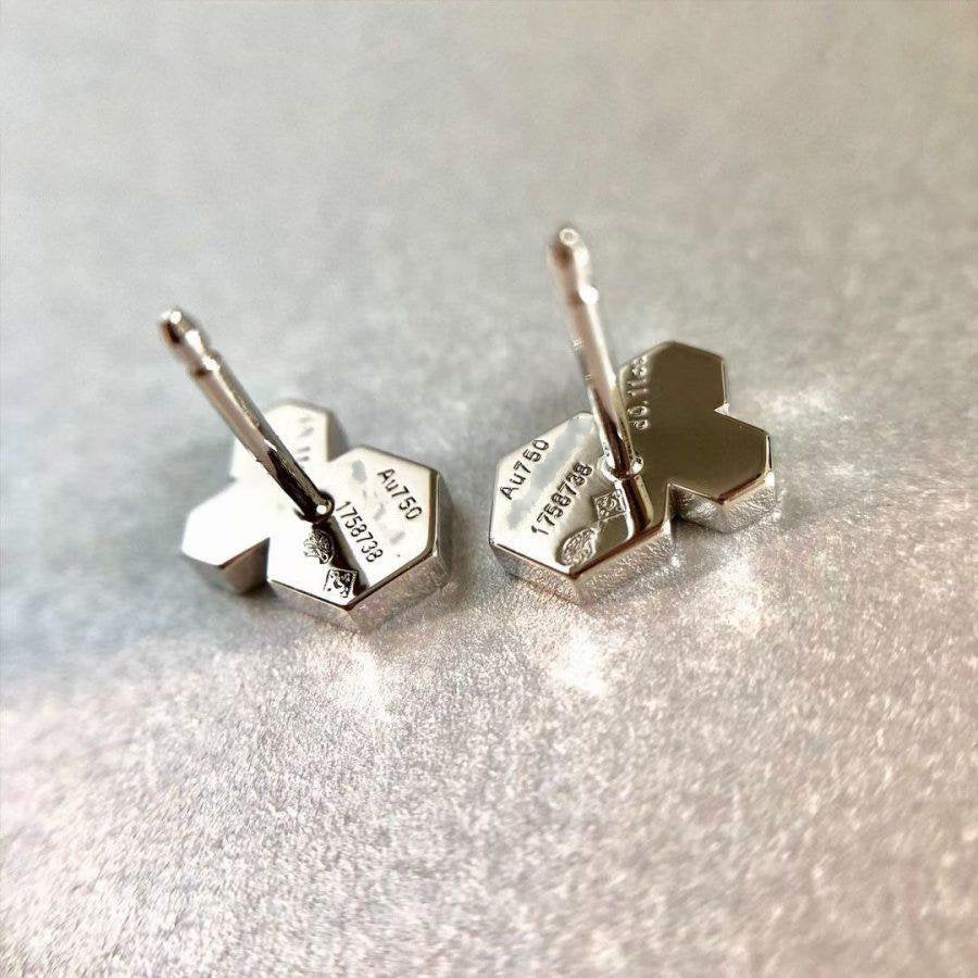 ¡®Twinkle jewelry¡¯BEE LOVE SILVER DIAMOND EARRINGS