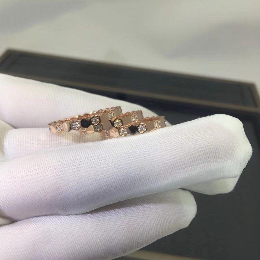 ¡®Twinkle jewelry¡¯BEE LOVE RING PINK GOLD DIAMOND