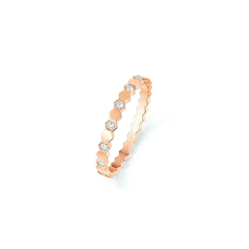 ¡®Twinkle jewelry¡¯BEE LOVE RING PINK GOLD DIAMOND